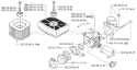 Page A Diagram and Parts List for 385XP EPA 2001-04 Husqvarna Chainsaw
