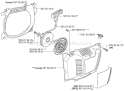 Page L Diagram and Parts List for 385XP EPA 2001-04 Husqvarna Chainsaw