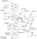 Page B Diagram and Parts List for 385XP EPA 2001-04 Husqvarna Chainsaw