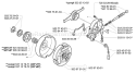 Page D Diagram and Parts List for 385XP 2003-10 Husqvarna Chainsaw