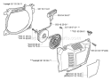 Page M Diagram and Parts List for 385XP EPA 2005-03 Husqvarna Chainsaw