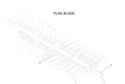 Cutting Equipment Diagram and Parts List for DT18BF (966019501)(2009-01) Husqvarna Dethatcher