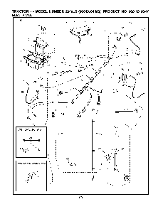 Electrical Diagram and Parts List for 2348LS (96043004400)(2008-01) Husqvarna Lawn Tractor