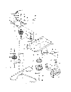 Engine mounting/guards/muffler Diagram and Parts List for 967334101-00  Husqvarna Lawn Mower