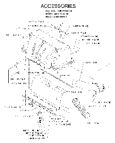 Accessories Diagram and Parts List for IZ5224TLKOA (968999332)(2005-12) Husqvarna Lawn Tractor