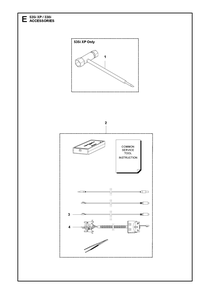 Part Location Diagram of 577286601 Husqvarna Spike