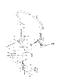 Steering Diagram and Parts List for MZ5425S 250212 Husqvarna Lawn Mower