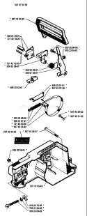 Page C Diagram and Parts List for 38 1989-05 Husqvarna Chainsaw