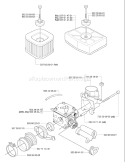 Part Location Diagram of 537009301 Husqvarna Air Filter - Felt