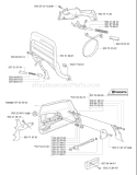 Page C Diagram and Parts List for 385EPA 385 EPA 2006-10 Husqvarna Chainsaw