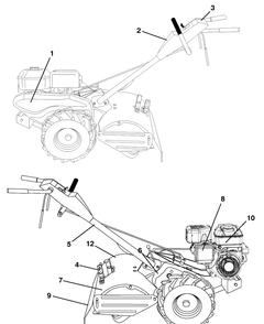 Part Location Diagram of 583543501 Husqvarna Decal, Console
