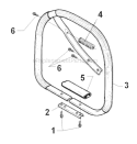Page M Diagram and Parts List for 394XP 1996-01 Husqvarna Chainsaw