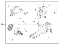 Page T Diagram and Parts List for 394XP 1998-03 Husqvarna Chainsaw