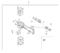 Page C Diagram and Parts List for 394XP 1998-03 Husqvarna Chainsaw