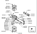 Page B Diagram and Parts List for 394 1992-02 Husqvarna Chainsaw