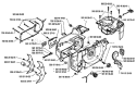Page D Diagram and Parts List for 394 1992-02 Husqvarna Chainsaw