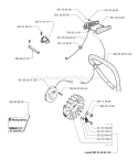 Page F Diagram and Parts List for 394 1994-01 Husqvarna Chainsaw
