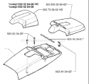 Page N Diagram and Parts List for 394 1996-01 Husqvarna Chainsaw