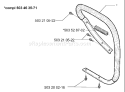 Page G Diagram and Parts List for 394 1996-01 Husqvarna Chainsaw