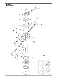 Part Location Diagram of 579191101 Husqvarna Spring