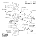 Page C Diagram and Parts List for 395EPA 395 EPA 2001-01 Husqvarna Chainsaw