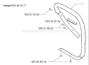 Page G Diagram and Parts List for 395EPA 395 EPA 2001-01 Husqvarna Chainsaw