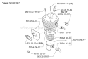 Page L Diagram and Parts List for 395 2003-10 Husqvarna Chainsaw