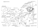 Page F Diagram and Parts List for 395 2003-10 Husqvarna Chainsaw