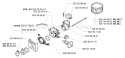 Page B Diagram and Parts List for 395 2005-05 Husqvarna Chainsaw