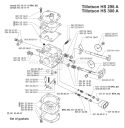 Page C Diagram and Parts List for 395EPA 395 EPA 2007-01 Husqvarna Chainsaw