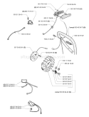 Page H Diagram and Parts List for 395EPA 395 EPA 2007-01 Husqvarna Chainsaw