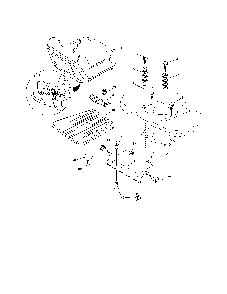 Seat assembly Diagram and Parts List for YTH18K46-96043021800  Husqvarna Lawn Tractor