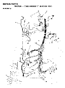 Electrical Diagram and Parts List for YT190 (954001982A)(1995-03) Husqvarna Lawn Tractor