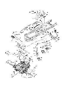 Drive Diagram and Parts List for YTA22V46-96045005100  Husqvarna Lawn Tractor