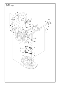 Part Location Diagram of 531148173 Husqvarna Pull Rod