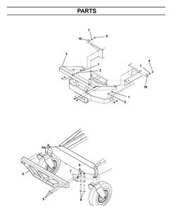Product Complete 2 Diagram and Parts List for 968999248 2006-04 Husqvarna Lawn Tractor Accessories