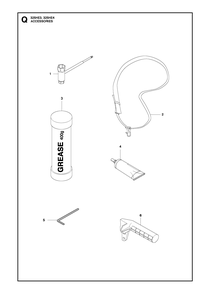 Part Location Diagram of 585248603 Husqvarna Muffler