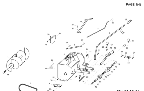 Part Location Diagram of 531005256 Husqvarna Rod