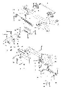 Mower Lift / Deck Lift Diagram and Parts List for PZ5426FX966060901-00 2009-08 Husqvarna Lawn Tractor