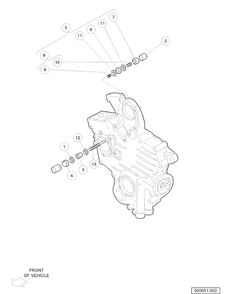 Idle Aappratus Diagram and Parts List for HUV4421DXP 2006-11 Husqvarna Lawn Tractor