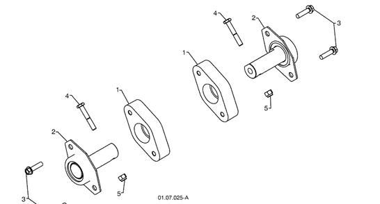Auger Housing / Impeller Assembly 3 Diagram and Parts List for 1830SB (96193005000)(2009-08) Husqvarna Snow Blower