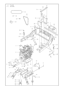 Part Location Diagram of 576952401 Husqvarna Engine