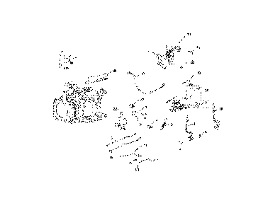 Engine control Diagram and Parts List for 96795910100  Husqvarna Lawn Mower