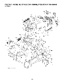 Chassis / Frame Diagram and Parts List for 2748GLS (96043004600)(2008-01) Husqvarna Lawn Tractor