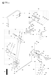 Part Location Diagram of 544287601 Husqvarna Spring