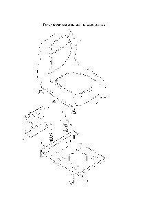 Seat Diagram and Parts List for 968999685  Husqvarna Lawn Mower