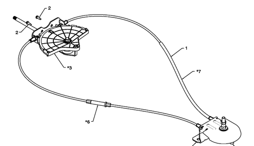 Control Panel/Discharge Chute 3 Diagram and Parts List for ST261E (96191003000)(2009-09) Husqvarna Snow Blower
