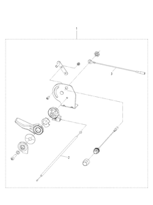 Part Location Diagram of 589545702 Husqvarna Throttle System