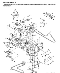 Part Location Diagram of 539112229 Husqvarna SEAT MOUNT