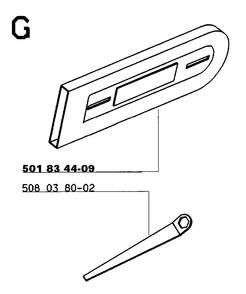 Accessories Diagram and Parts List for 16 19991400001-Current Husqvarna Chainsaw